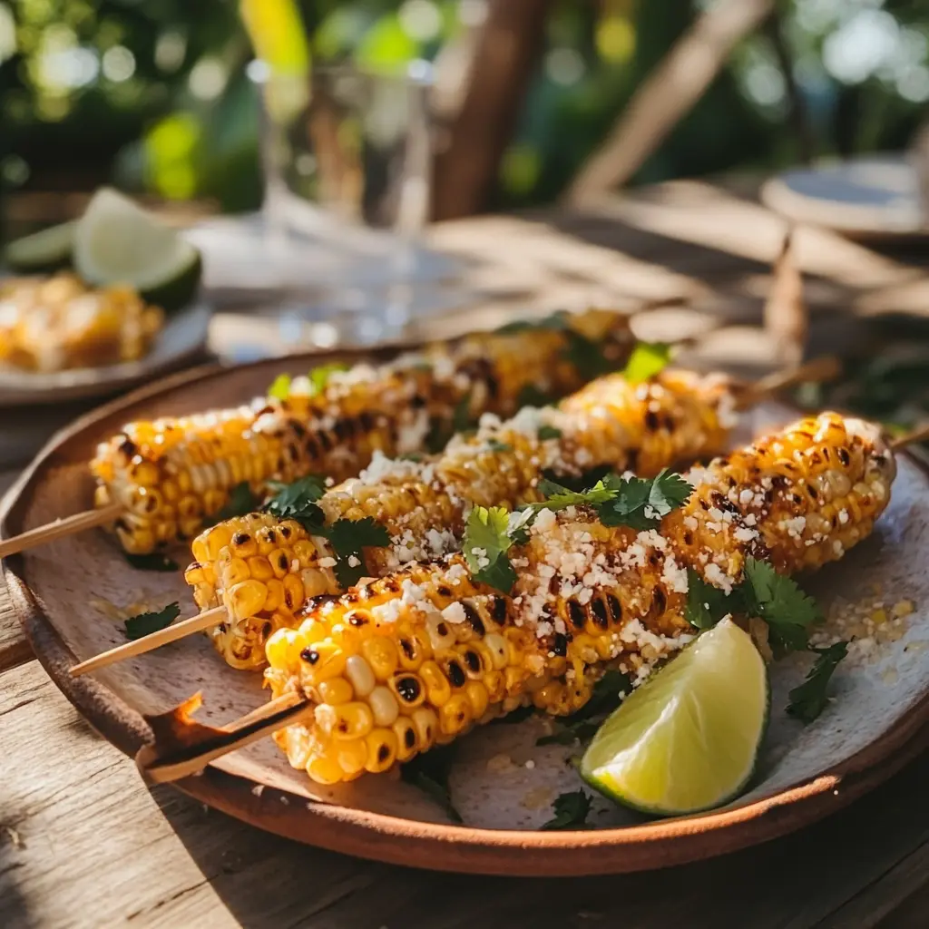 The Magic of Grilled Elote Skewers: Simple, Flavorful, and Unforgettable