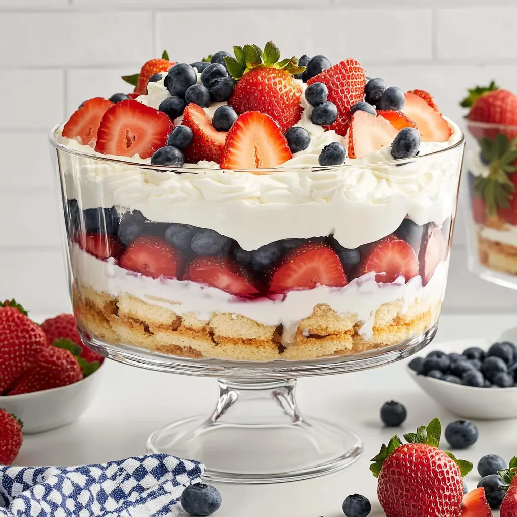 Festive 4th of July Trifle: A Delicious Layered Dessert 2 0 1 13