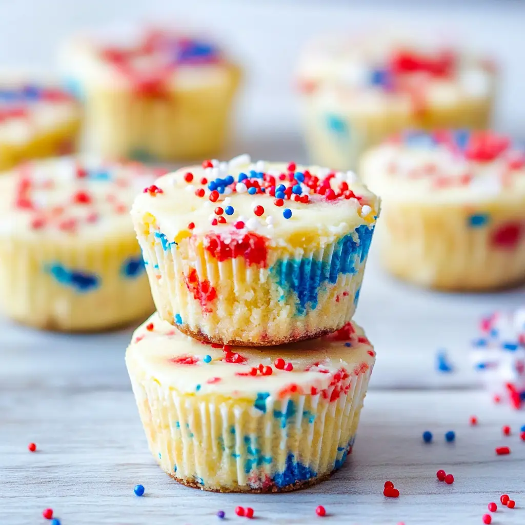Patriotic Mini Cheesecakes 1 0 1 16 1
