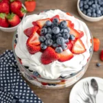 4th of July Trifle: The Ultimate Patriotic Layered Dessert 3 4th of July Trifle festive dessert