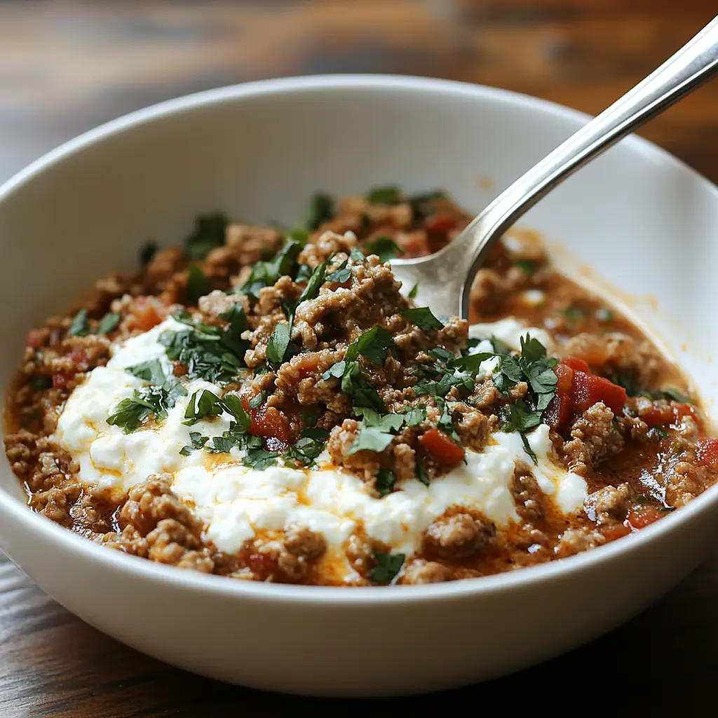 cottage cheese taco meat before microwaving