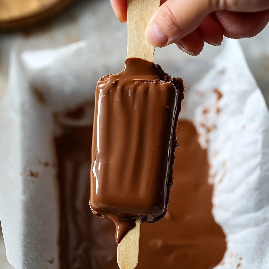 Amazing Dubai Chocolate Ice Cream Bars: The Ultimate Homemade Treat 8 Dubai chocolate ice cream bars on marble