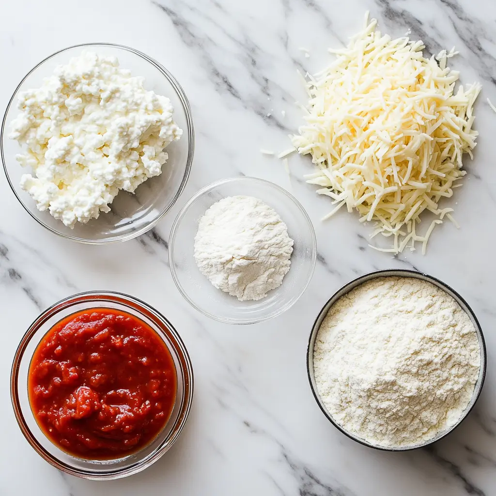 no egg cottage cheese pizza crust ingredients