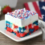 Patriotic Poke Cake: The Ultimate Red, White, and Blue Party Dessert 3 Patriotic Poke Cake festive dessert