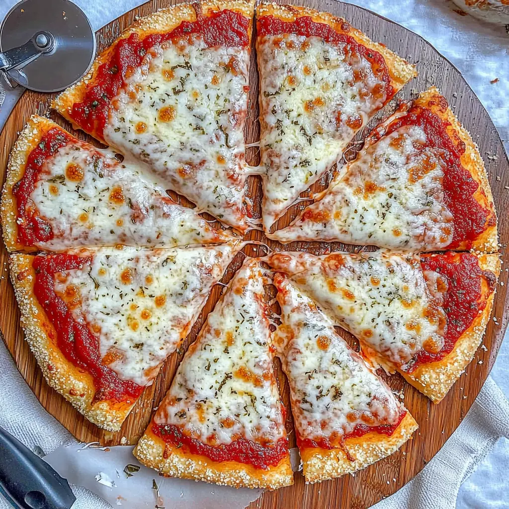 serving no egg cottage cheese pizza crust