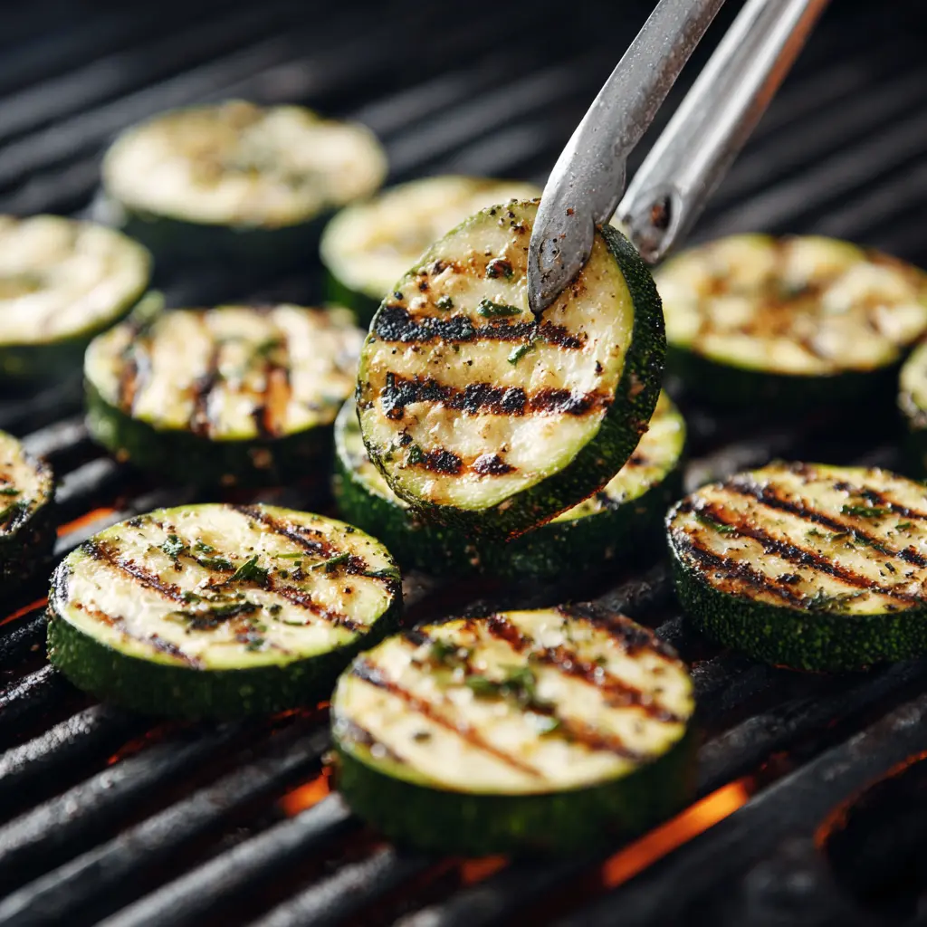 Grilled Zucchini With Goat Cheese, Basil & Honey: Simple Summer Feast 5 Grilled zucchini with goat cheese, basil, and honey