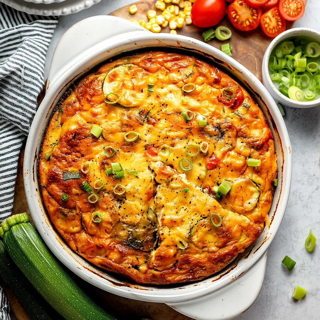 Zucchini Pie: Simple Summer Recipe for a Cheesy, Garden-Fresh Meal